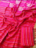 Linen Stripe saree