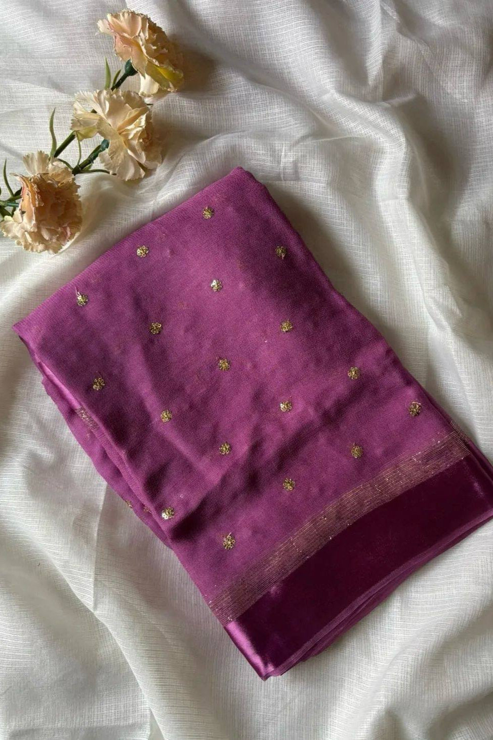 Amazing Chronicles Georgette Silk Saree