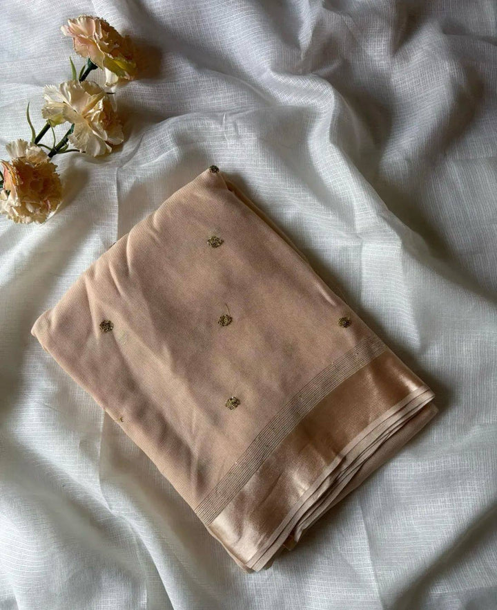 Amazing Chronicles Georgette Silk Saree