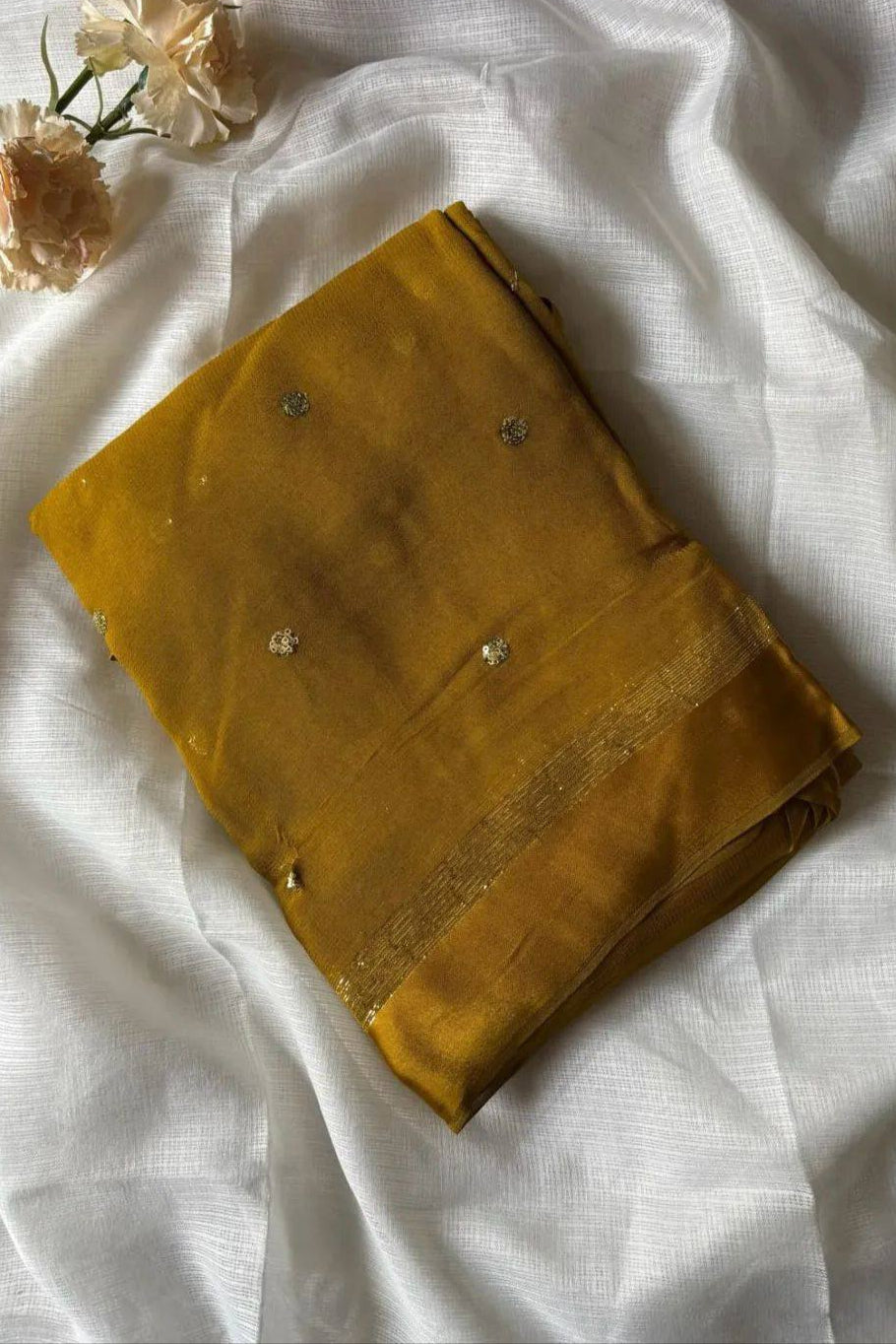 Amazing Chronicles Georgette Silk Saree