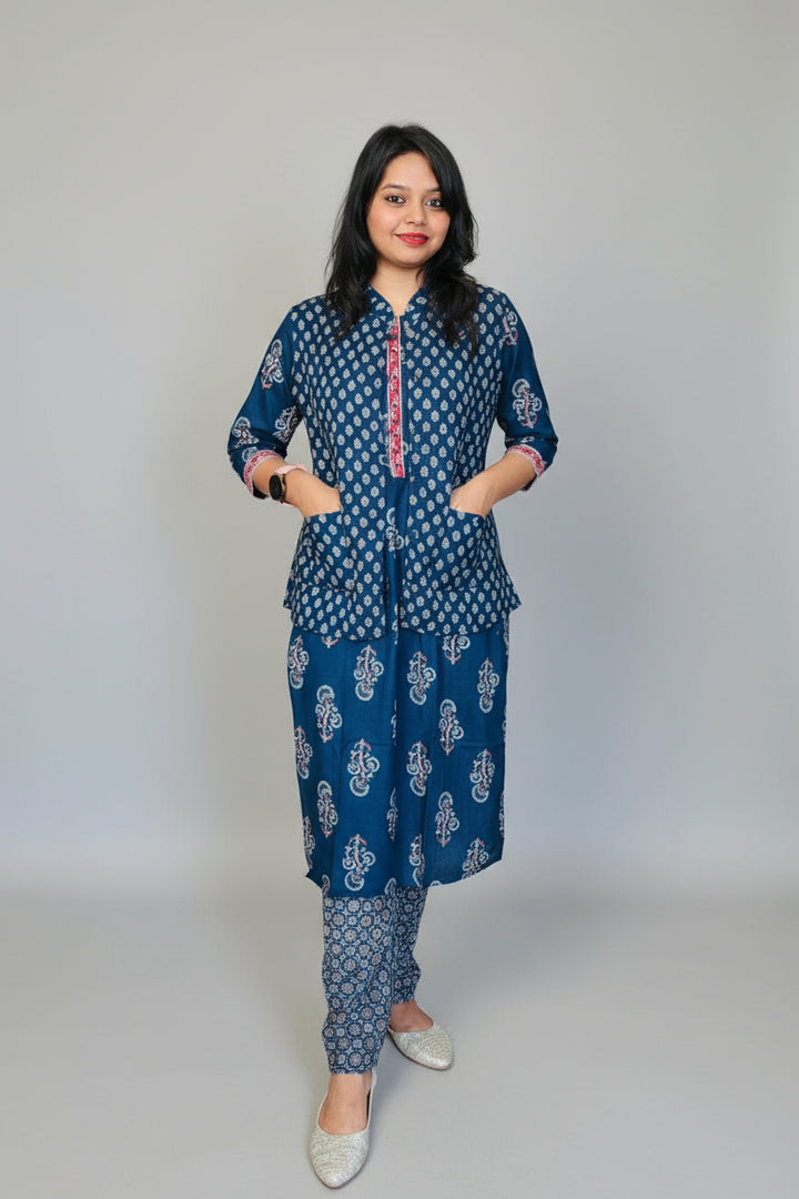 As Warm As a Hug - Winter Special Kurti Set