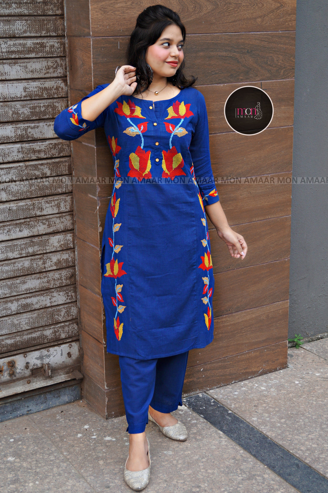 Colorful Days-Cotton Kurti Set