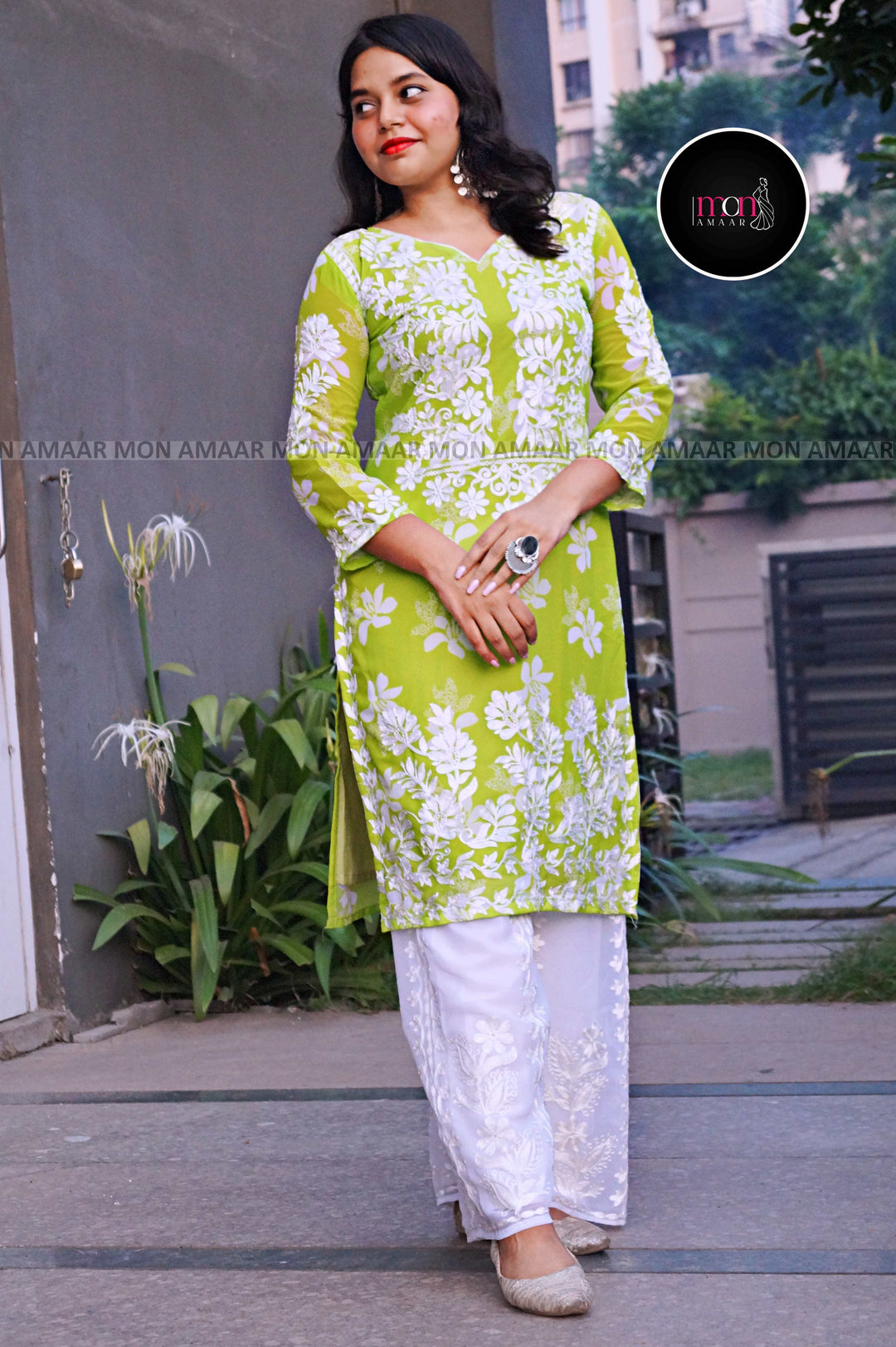 Aafreen -Georgette Kurti Set