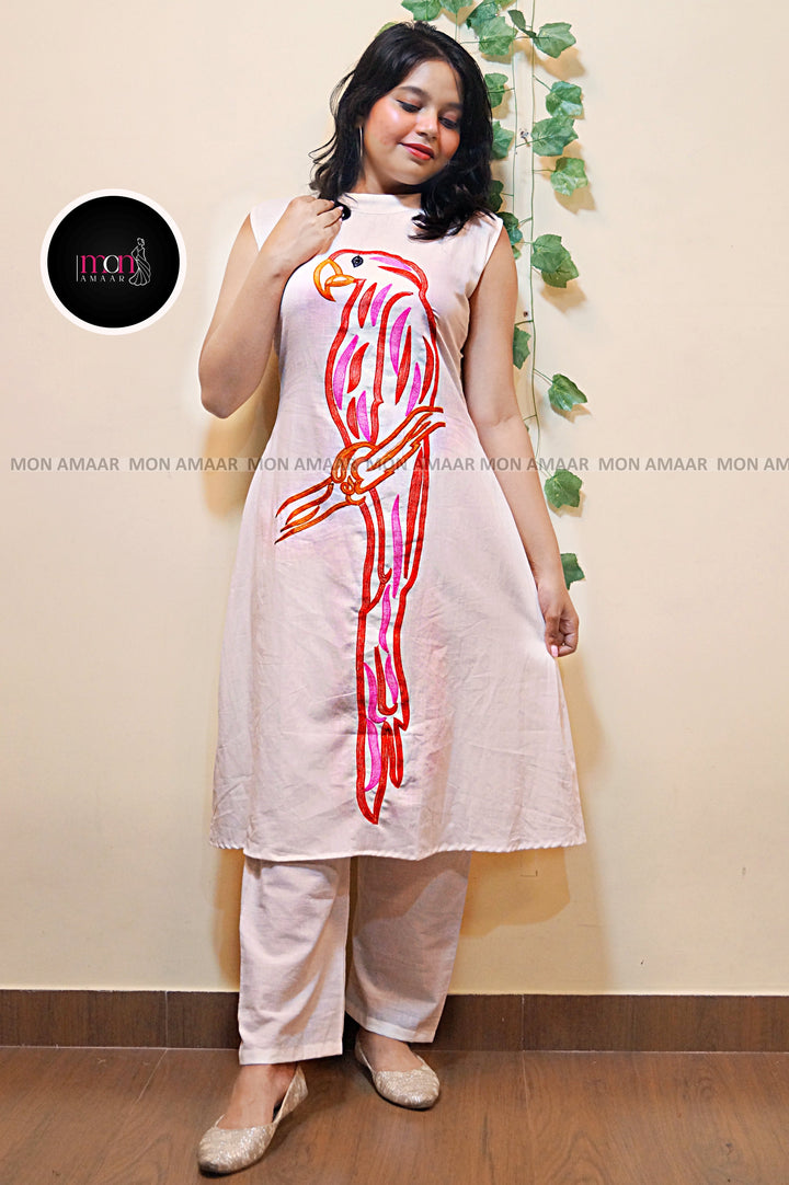 A Bird Song- Cotton Coord Set