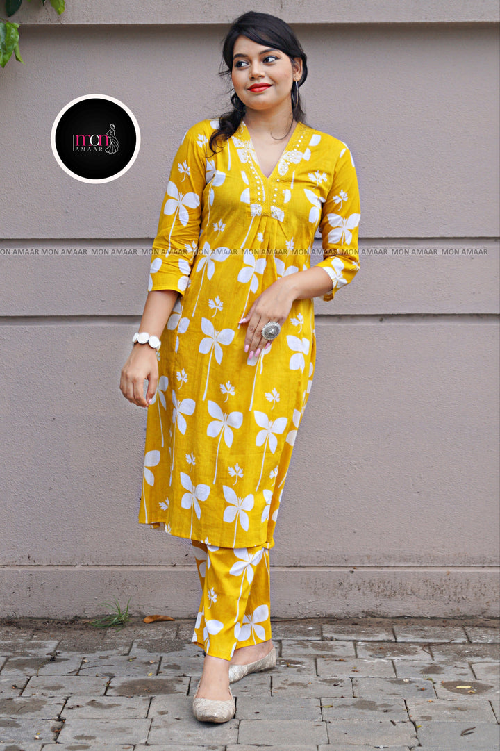 Crispy Cute Cotton Coord Set