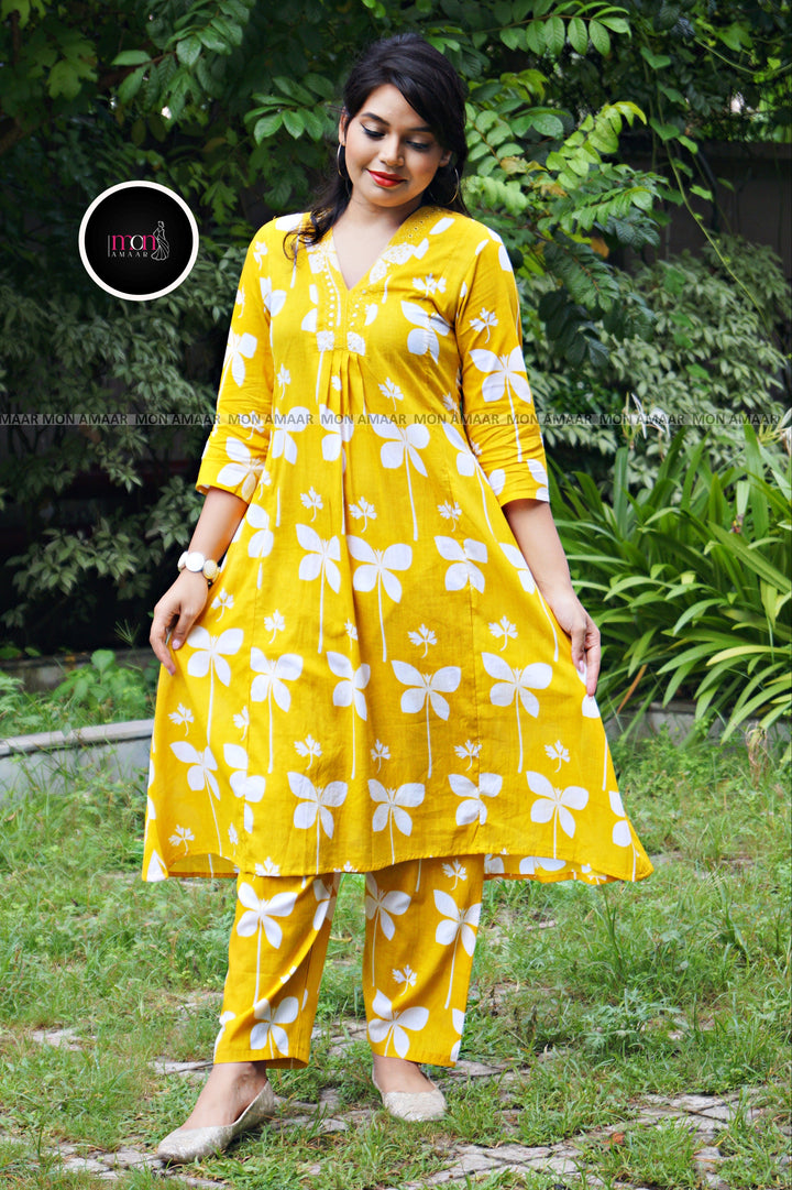 Crispy Cute Cotton Coord Set