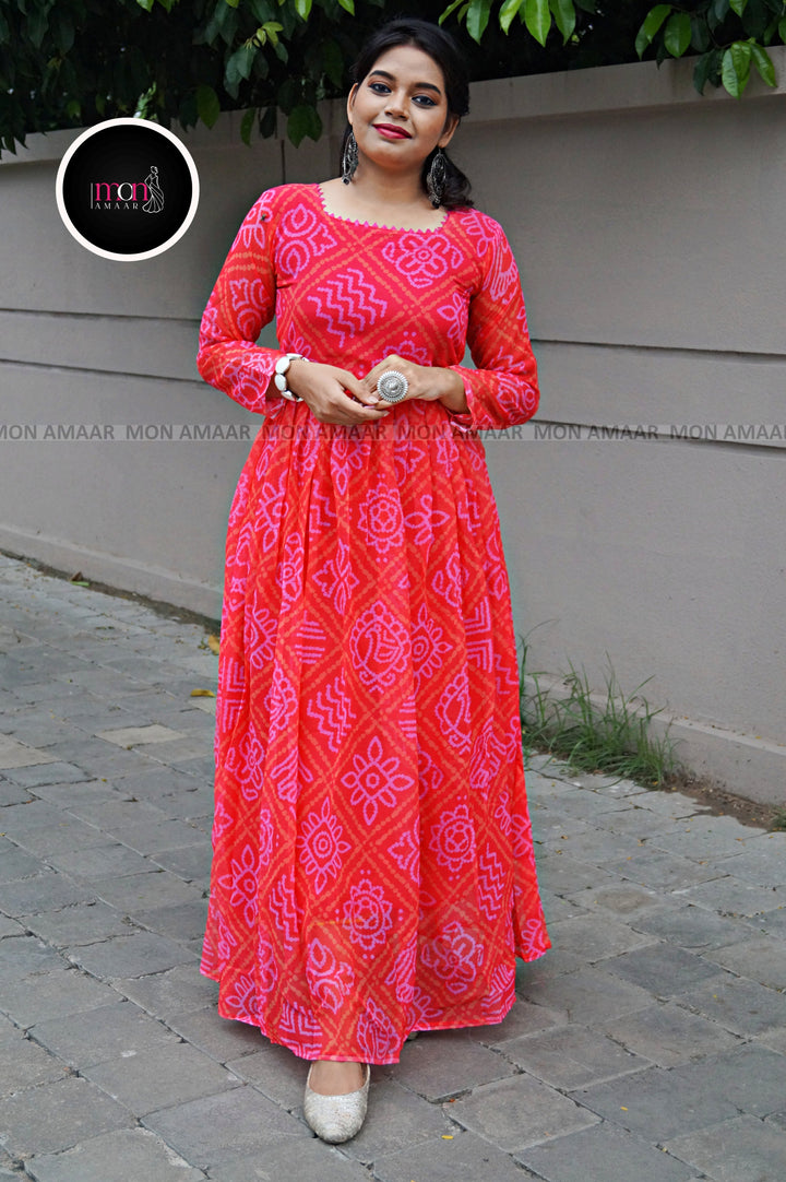 Amaira-A Georgette Gown