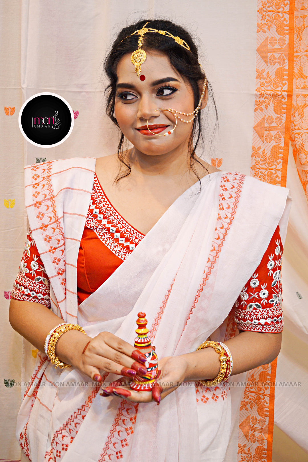 Ghorer Meye -Exclusive Cotton Saree