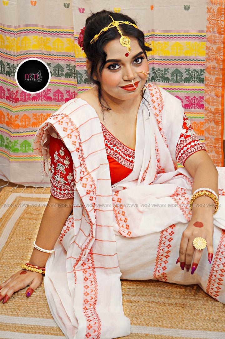 Ghorer Meye -Exclusive Cotton Saree