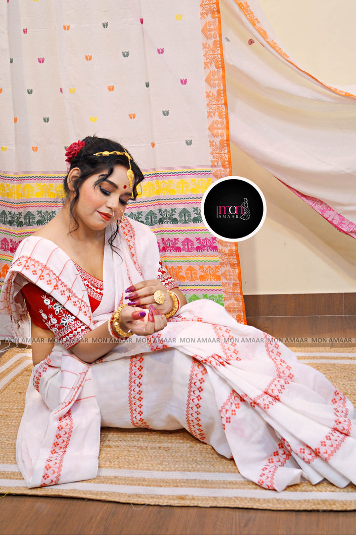 Ghorer Meye -Exclusive Cotton Saree