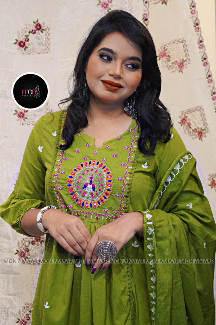 A New Journey- Cotton Kurti Set