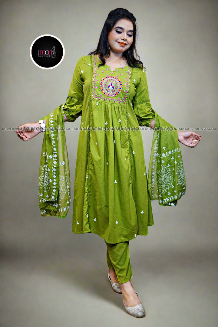 A New Journey- Cotton Kurti Set