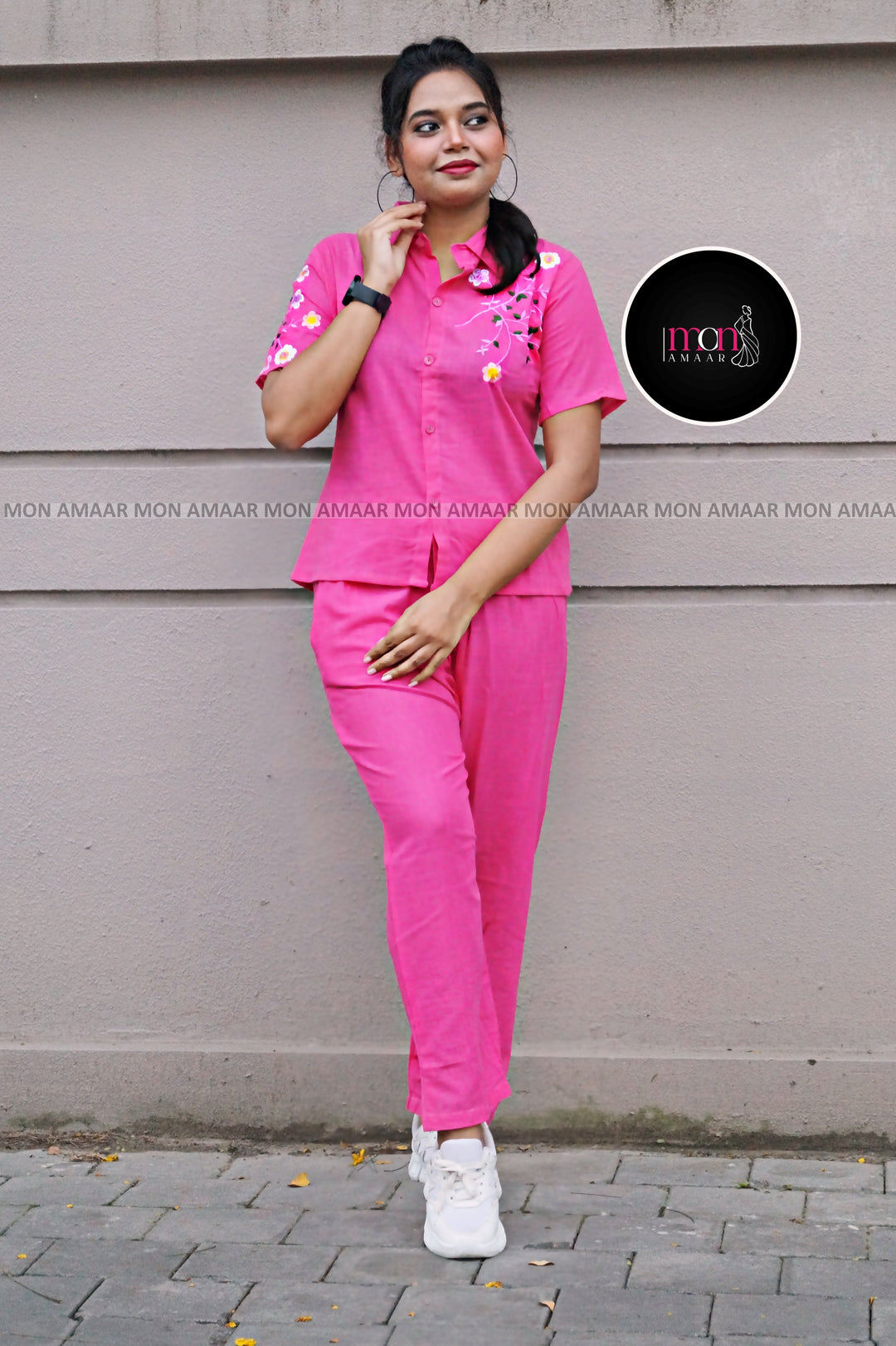 My Puja Glam Up-Cotton Coord Set