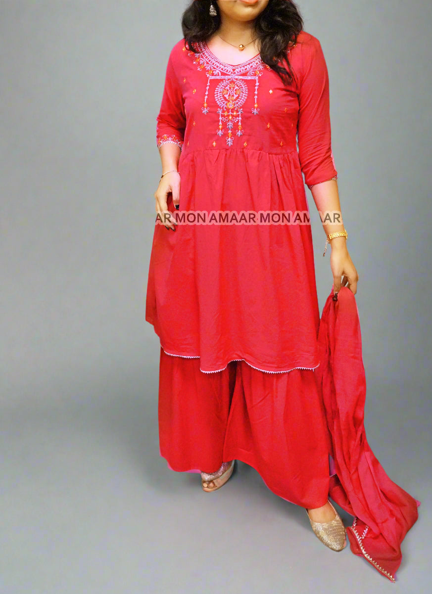 Culture With Pride Cotton Sharara Set