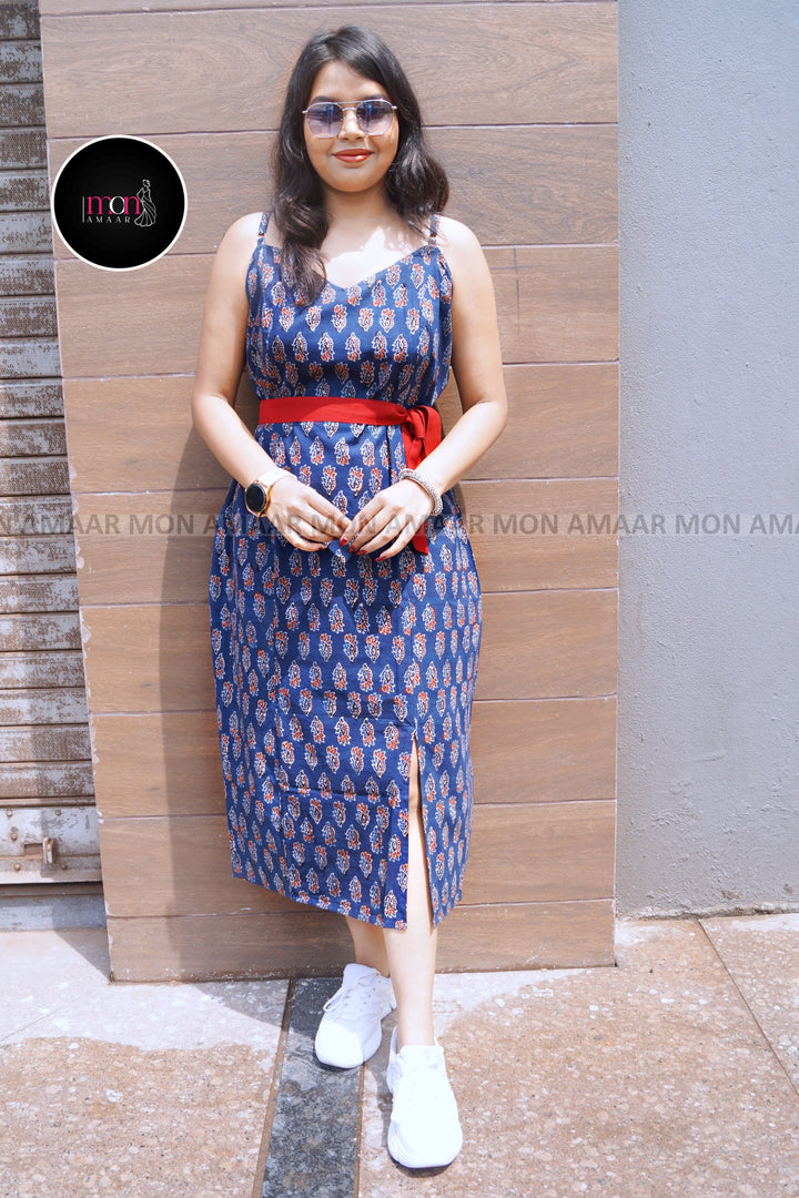 Summer Vacation- Sustainable Handloom Dress