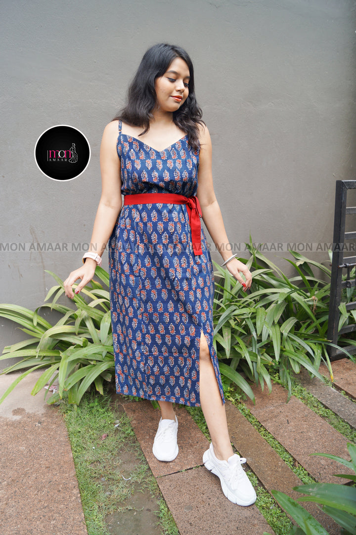 Summer Vacation- Sustainable Handloom Dress