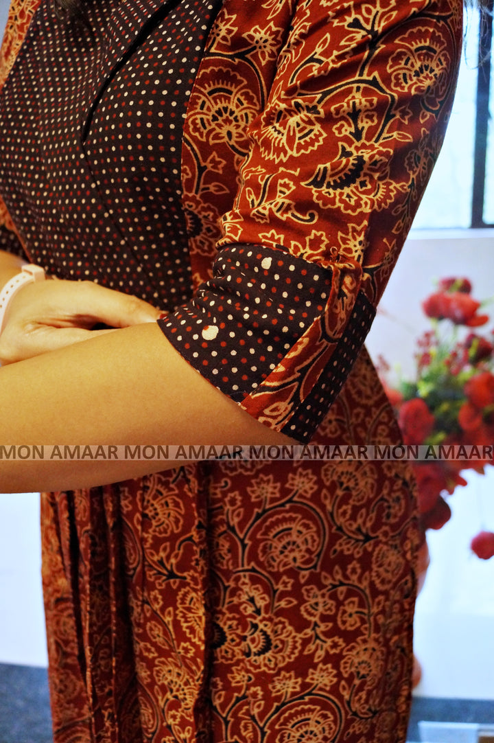 Rang Tarang -Sustainable Long Handloom Dress