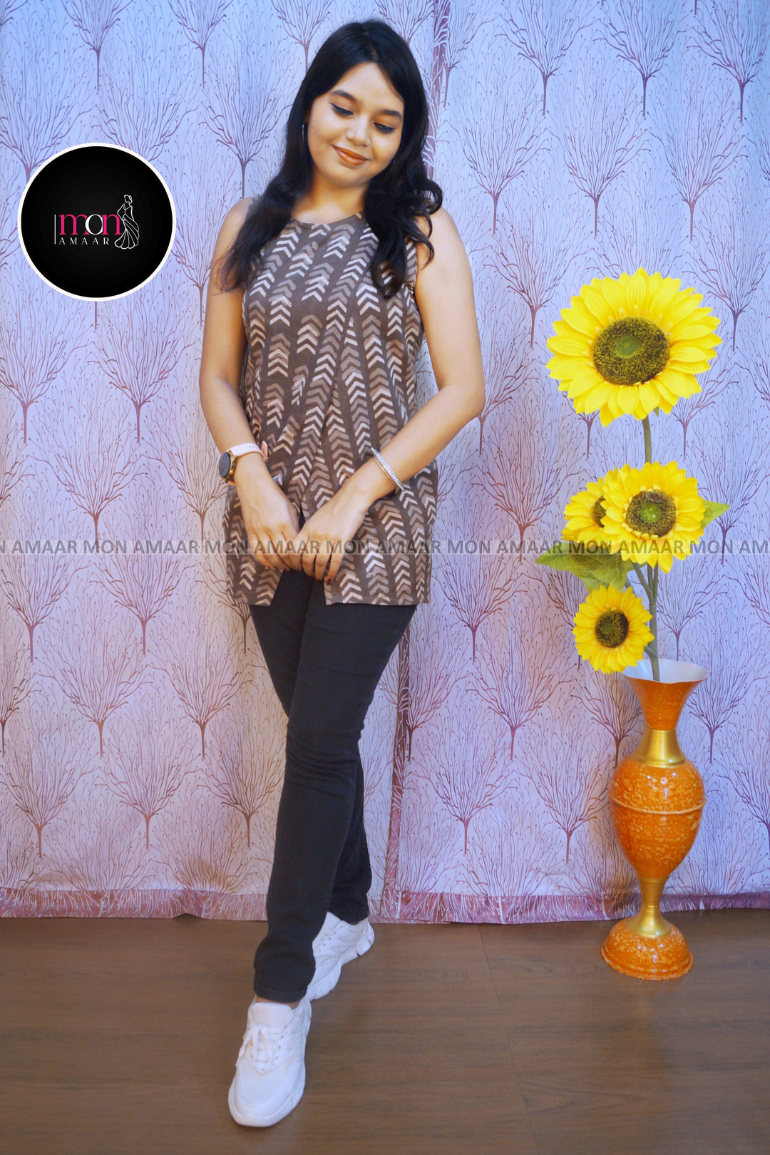 Top-Notch Sustainable Block Print Ethnic Short Kurti