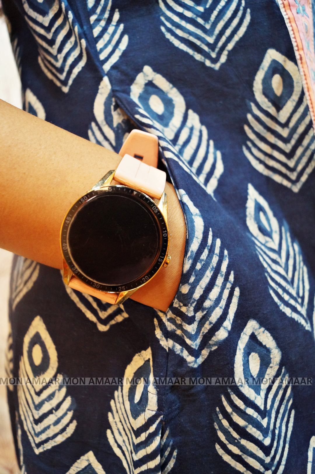 Nature Lover- Sustainable Hand Block Printed Kurti