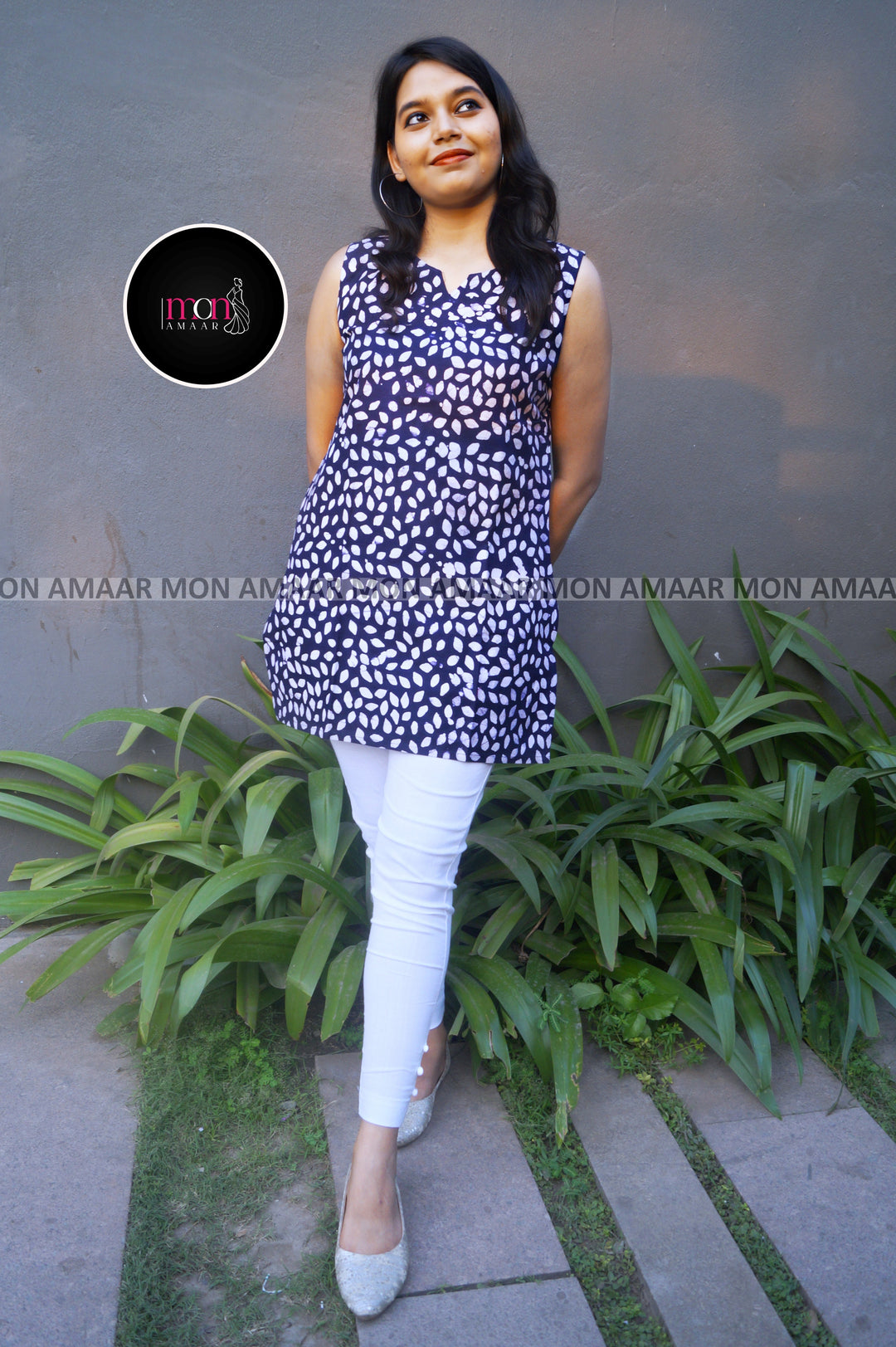 Dear Zindagi- Sustainable Block Print Ethnic Top