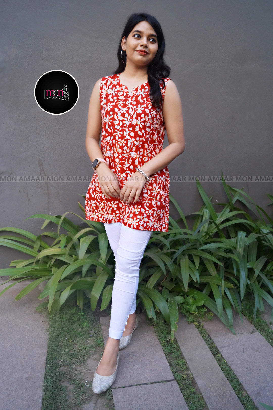 Dear Zindagi- Sustainable Block Print Ethnic Top