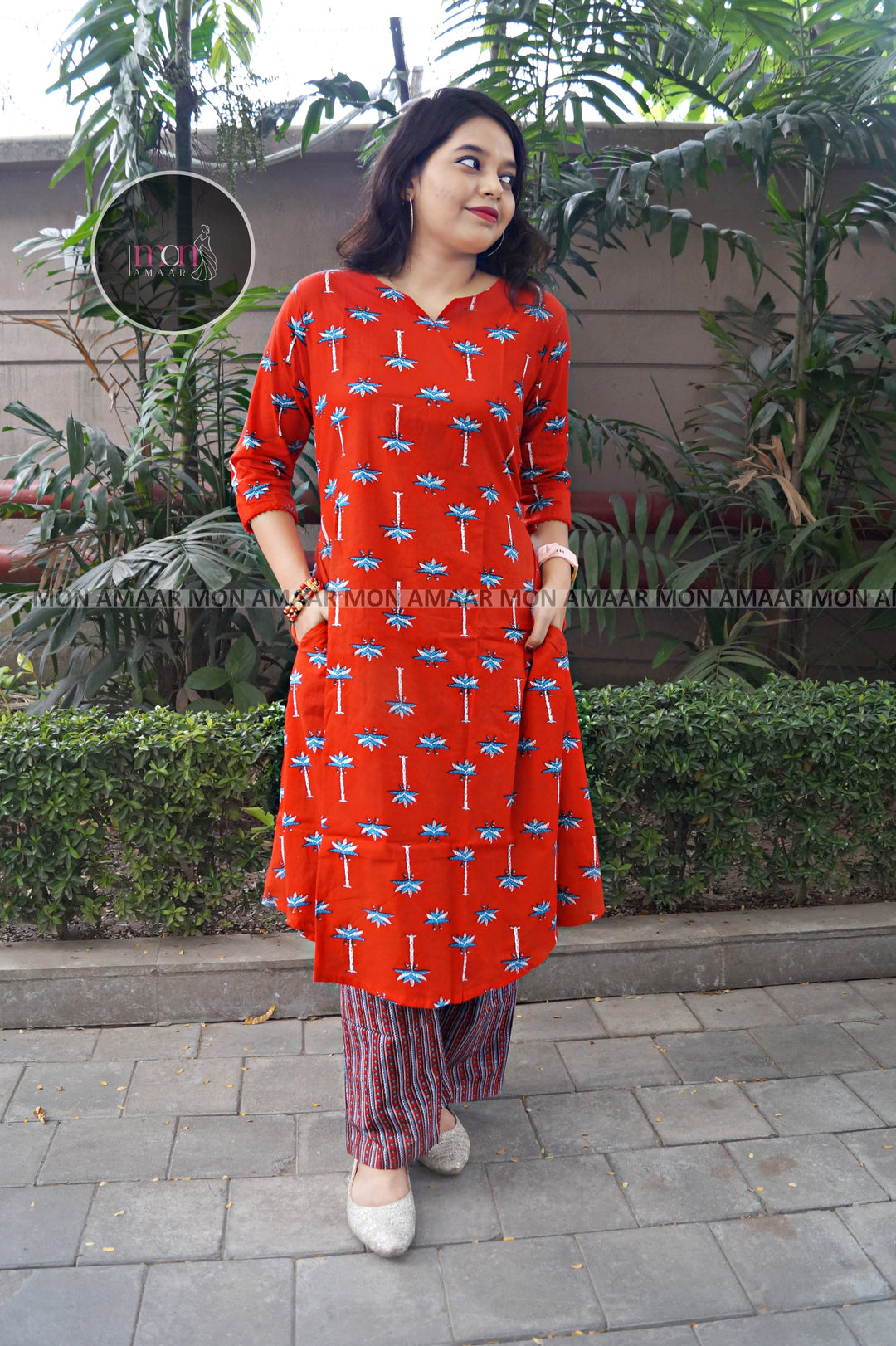 Blend With Love Cotton Kurti Set