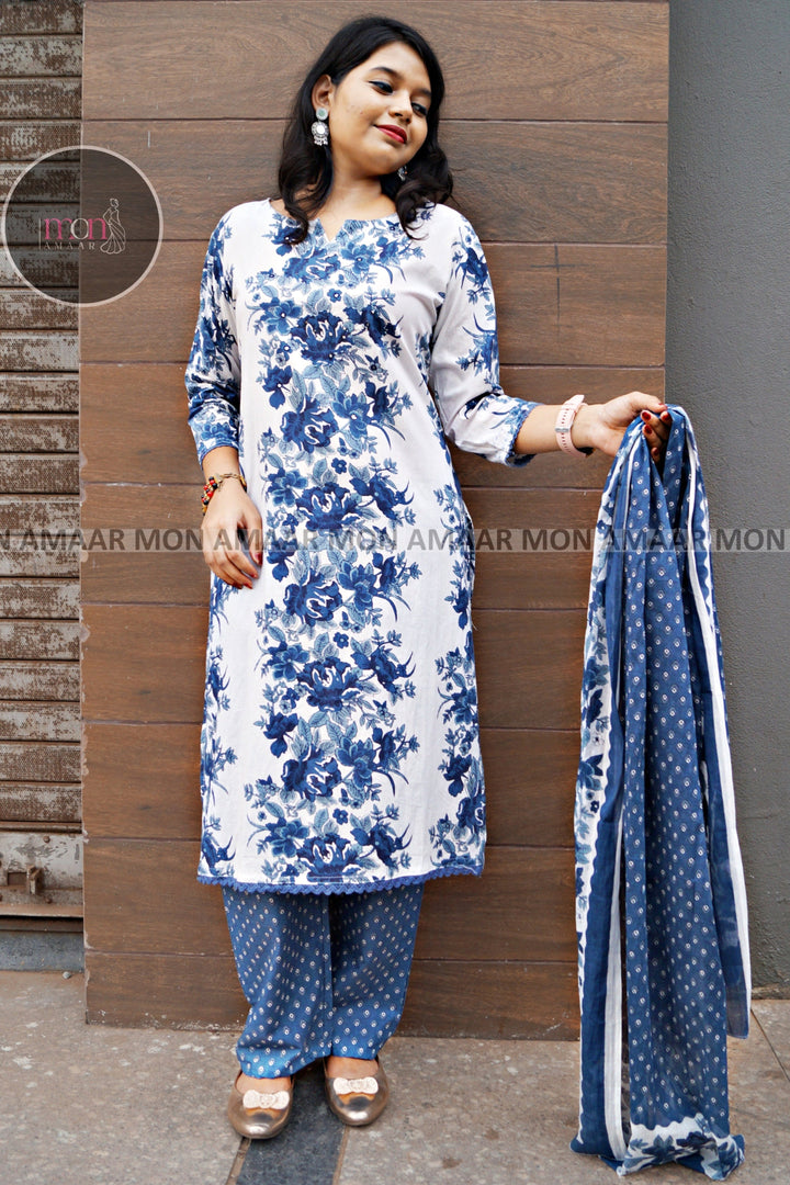 White Legacy - Cotton kurti set