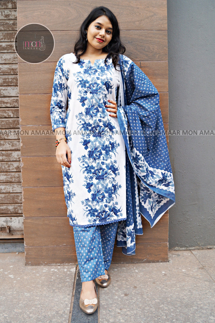 White Legacy - Cotton kurti set