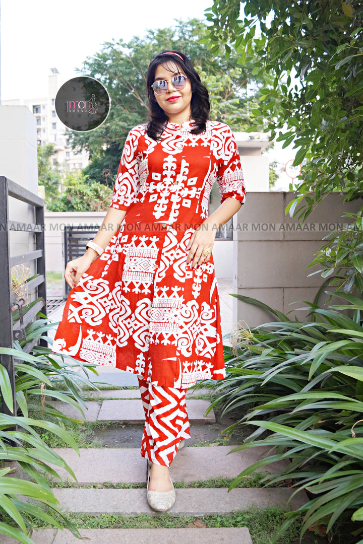 Today's Tale - Cotton Kurti Set
