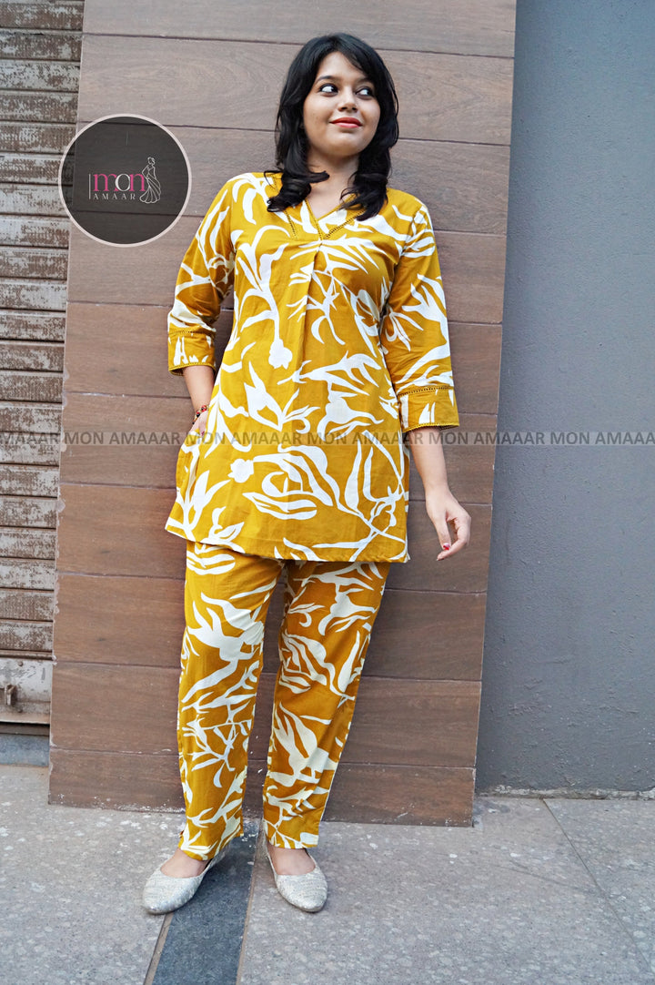 A New Style -Cotton Coord Set