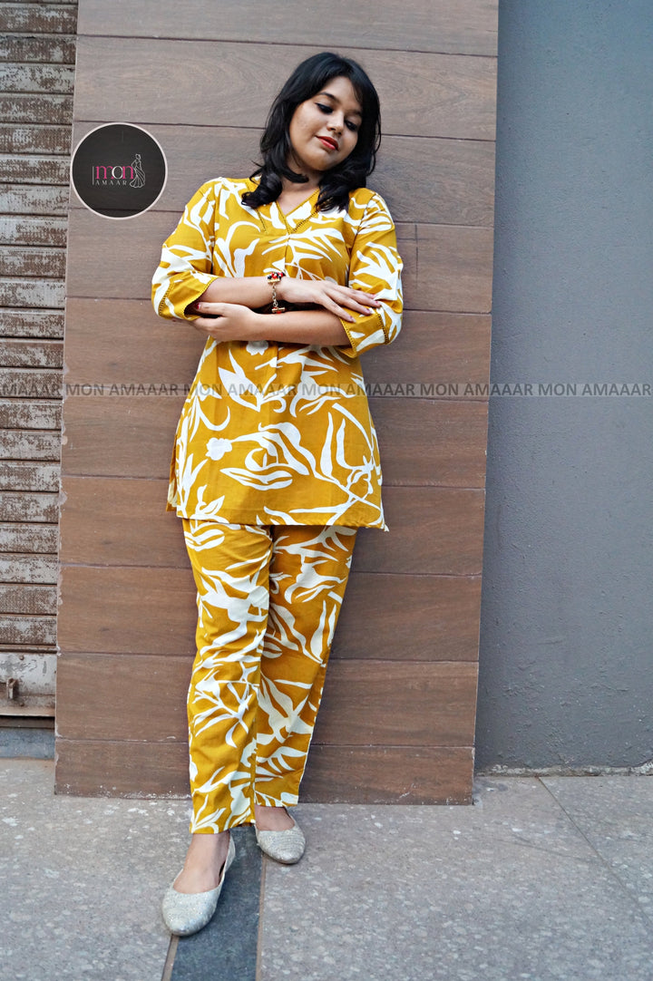 A New Style -Cotton Coord Set