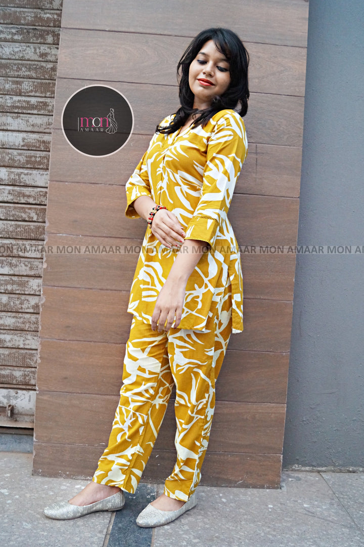 A New Style -Cotton Coord Set