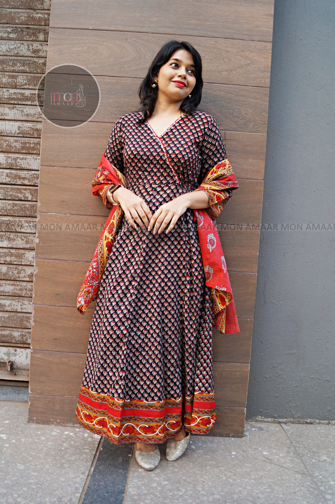 Creative Aura-Cotton Kurti Set