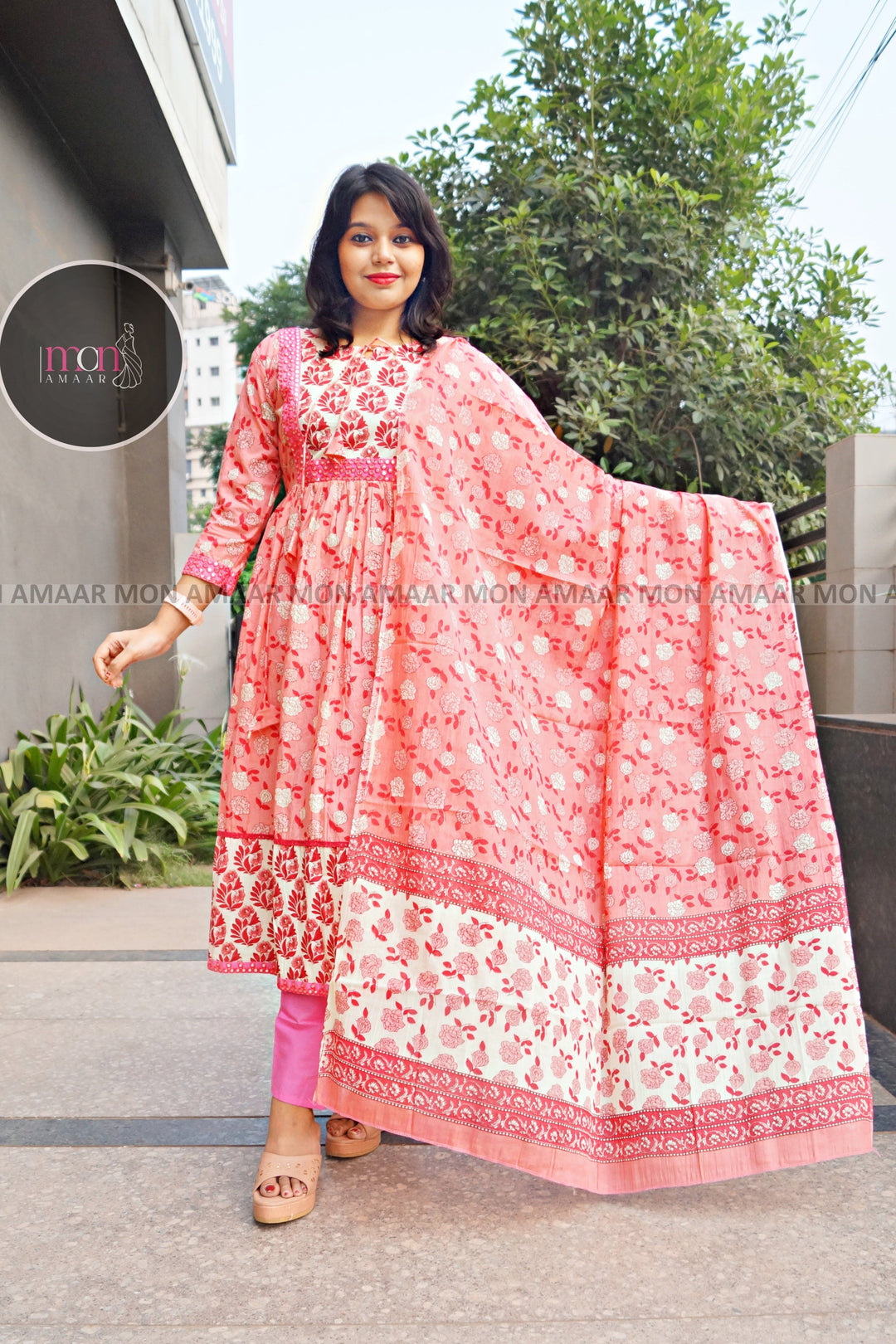 Dream Girl- Cotton Kurti Set