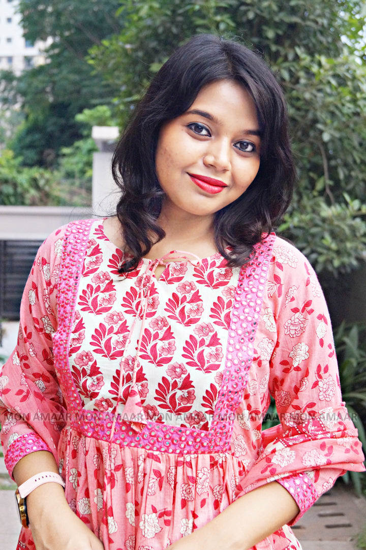 Dream Girl- Cotton Kurti Set