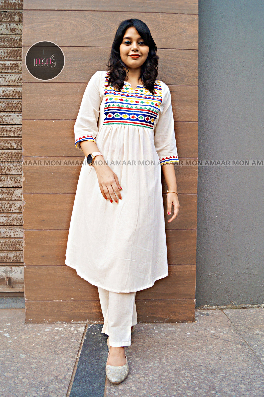 Smart Women- Cotton Kurti Set