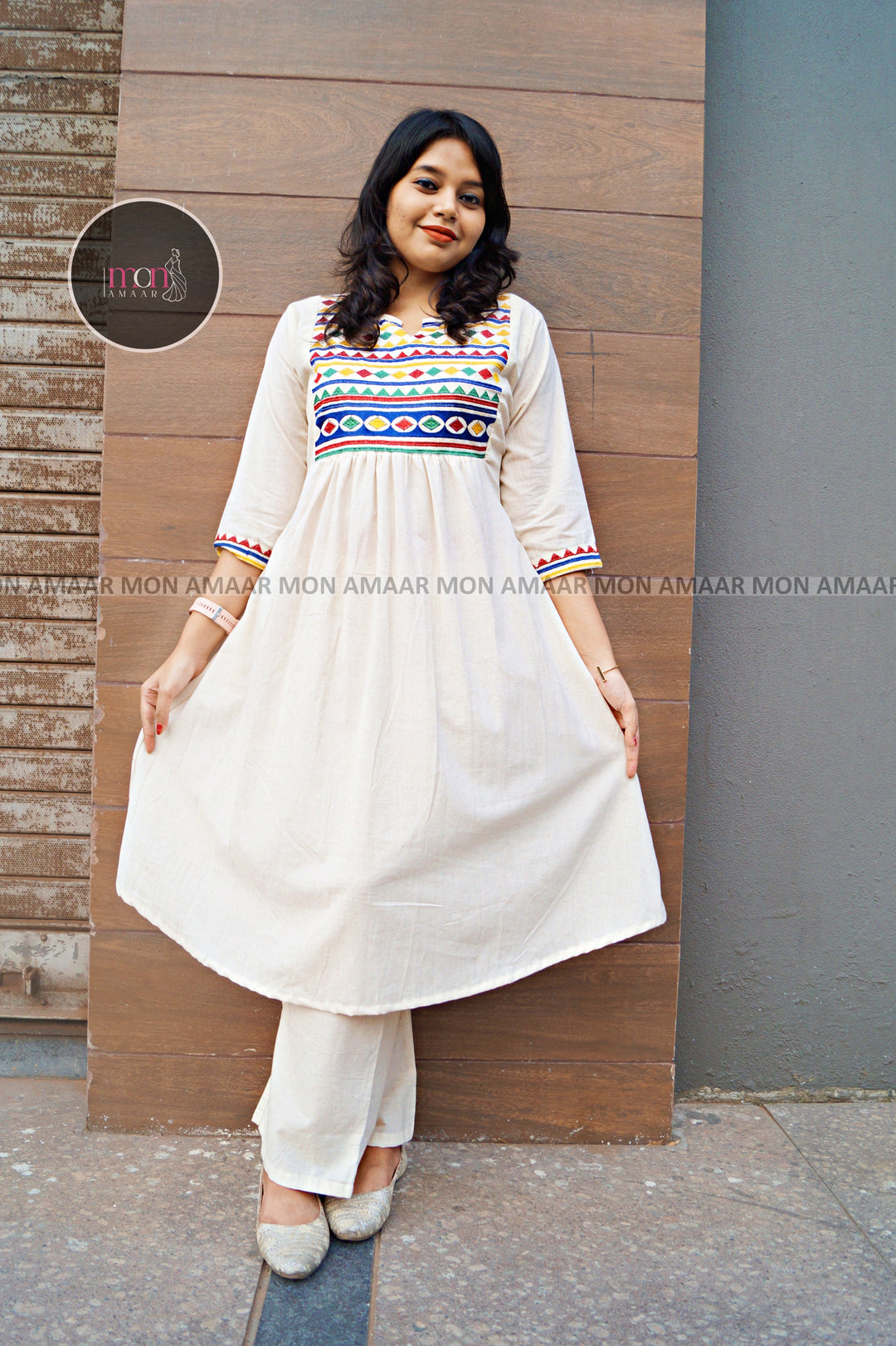 Smart Women- Cotton Kurti Set