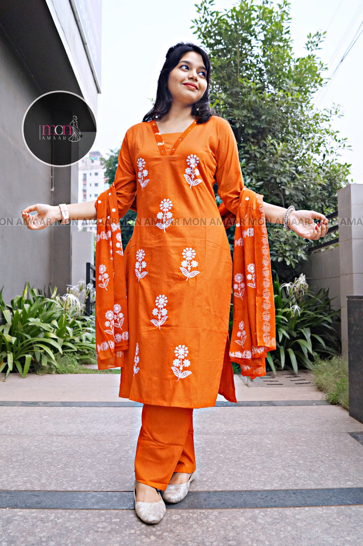 The Perfect Dream-Cotton Kurti Set