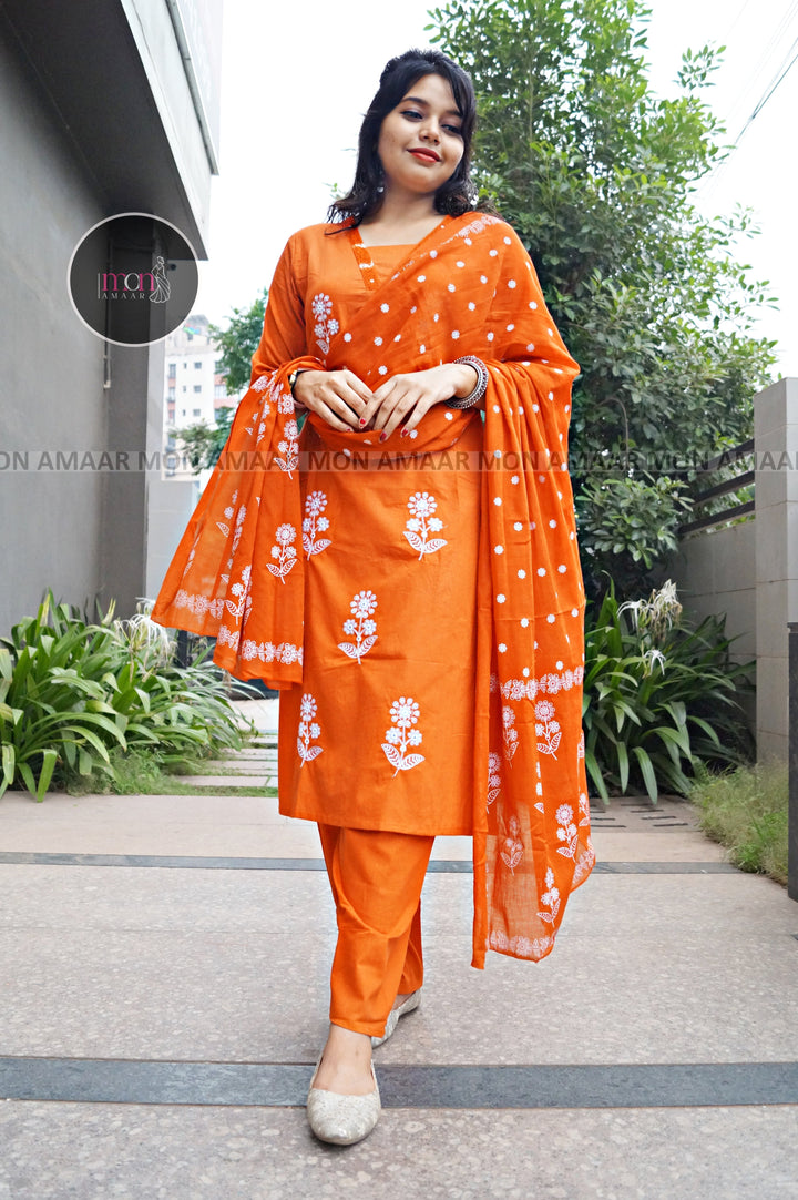 The Perfect Dream-Cotton Kurti Set