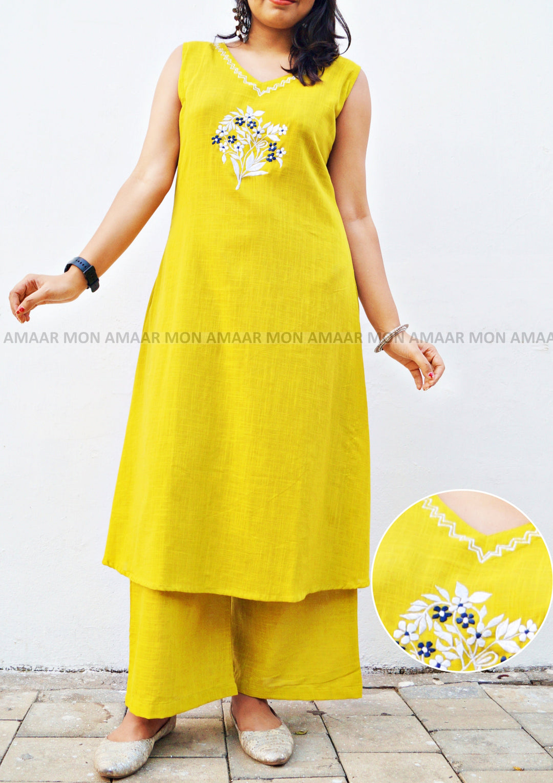 Light Cascade- Cotton Coord Set