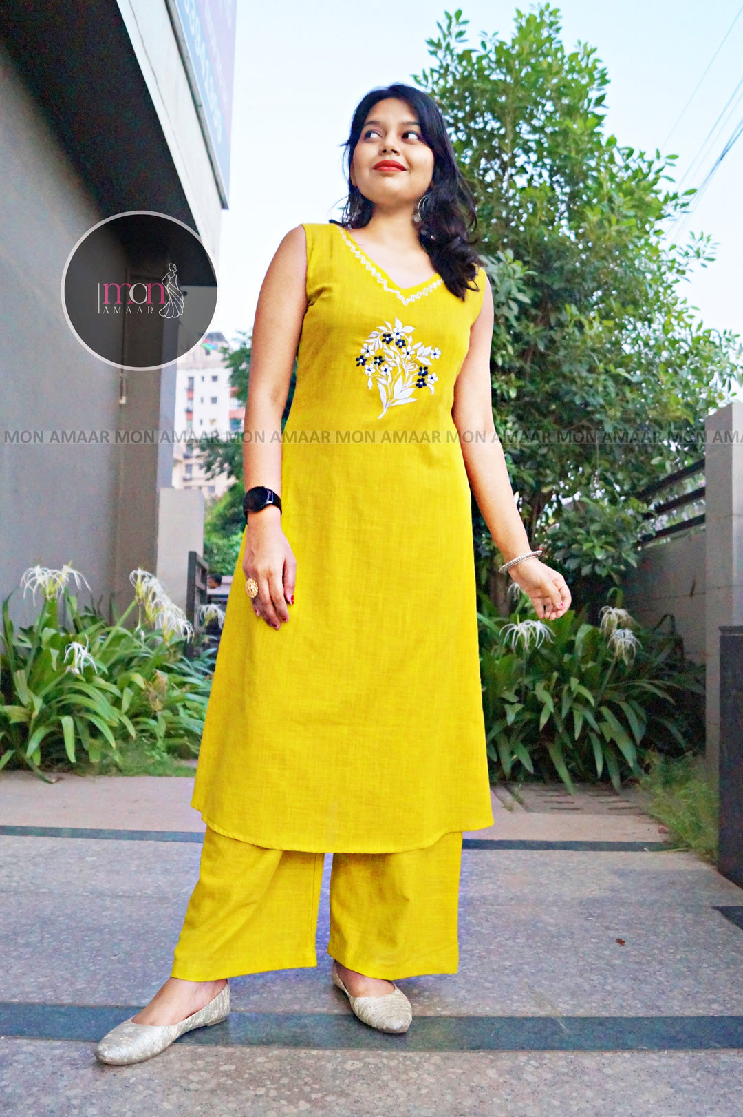 Light Cascade- Cotton Coord Set