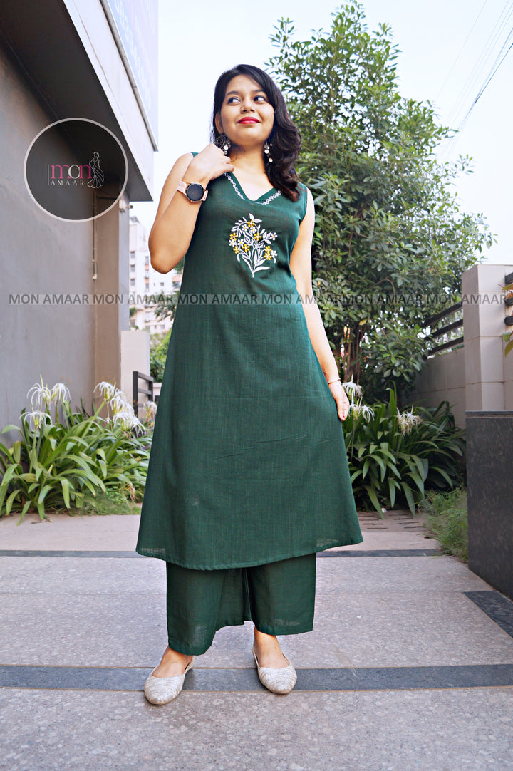 Light Cascade- Cotton Coord Set