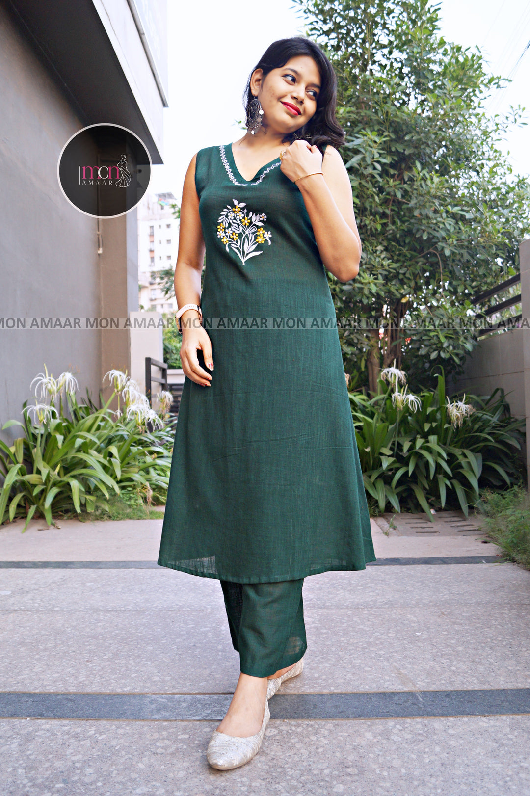 Light Cascade- Cotton Coord Set