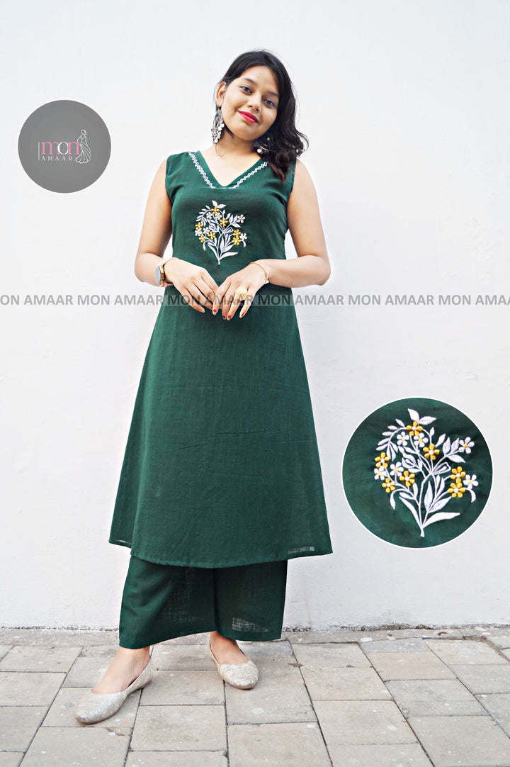 Light Cascade- Cotton Coord Set