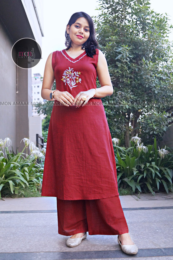 Light Cascade- Cotton Coord Set