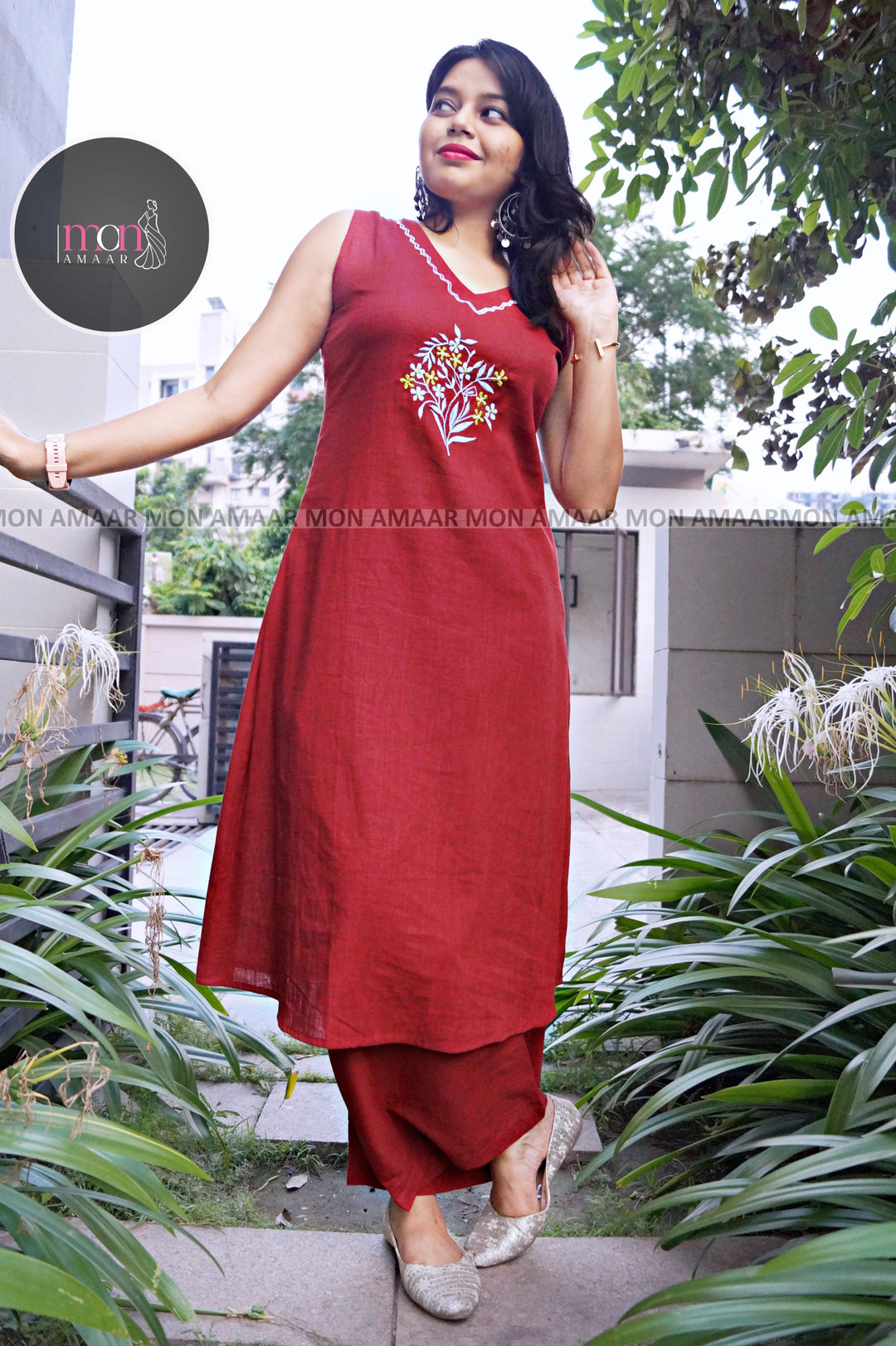 Light Cascade- Cotton Coord Set