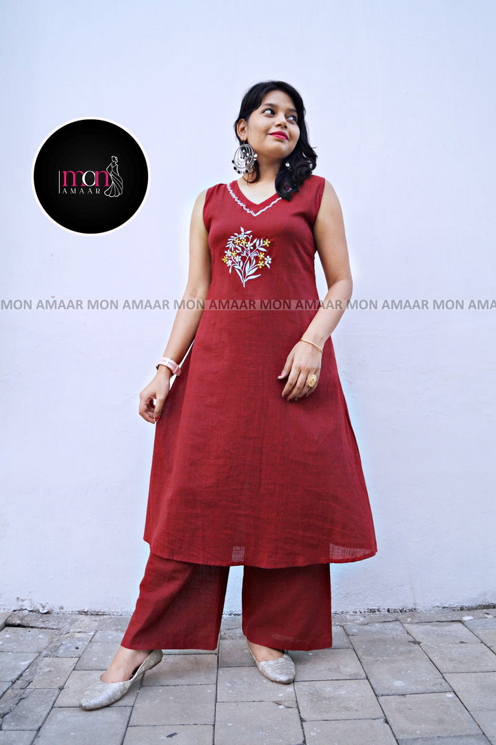 Light Cascade- Cotton Coord Set