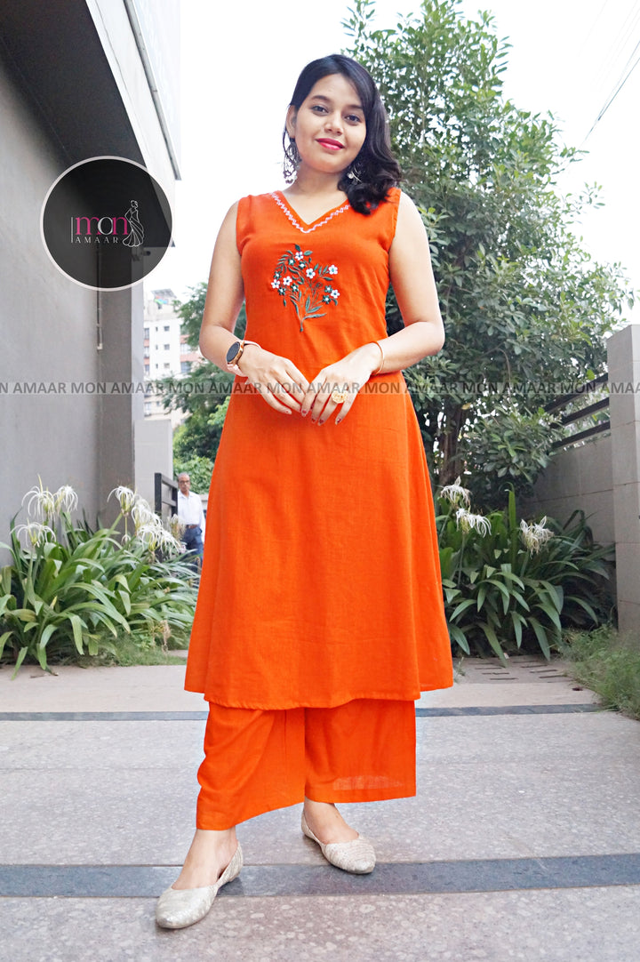 Light Cascade- Cotton Coord Set