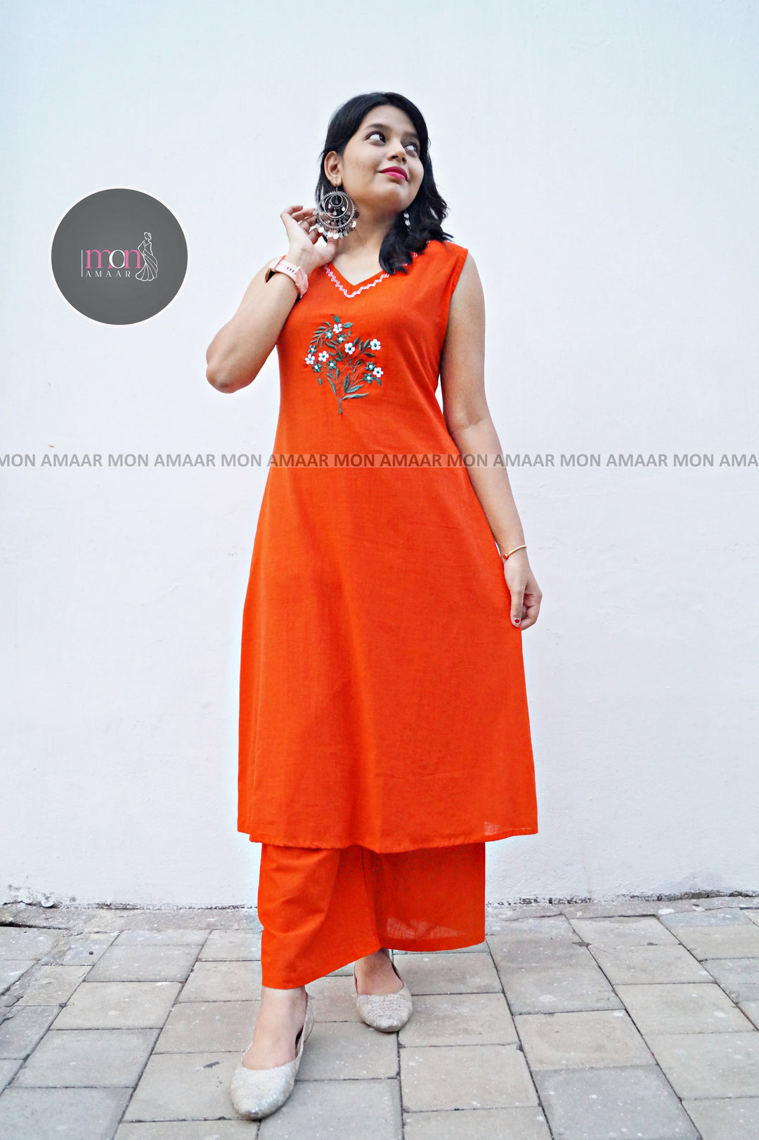 Light Cascade- Cotton Coord Set