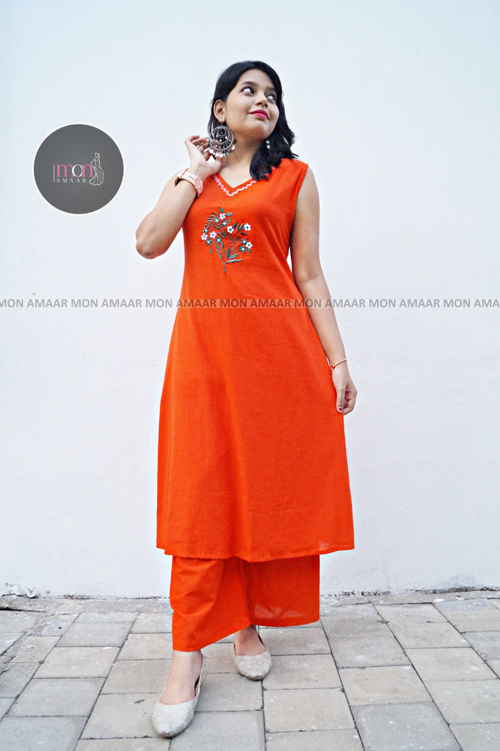 Light Cascade- Cotton Coord Set